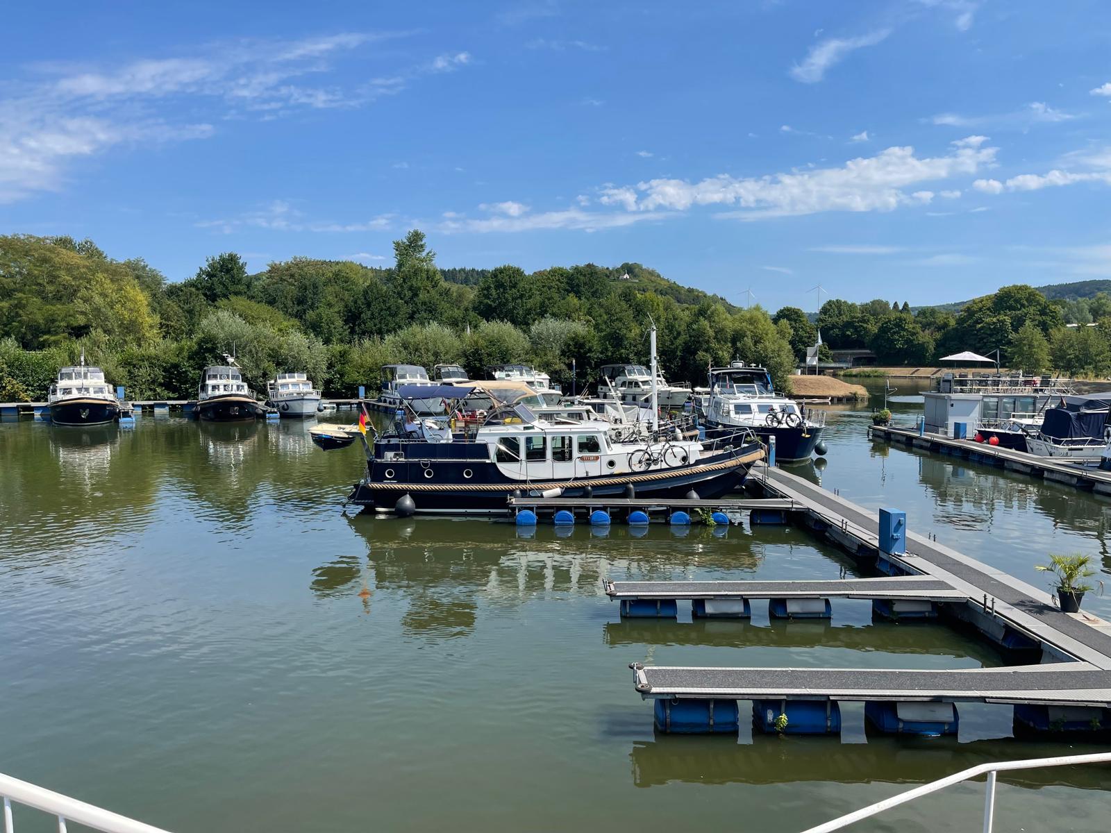 Hafen in Merzig an der Saar